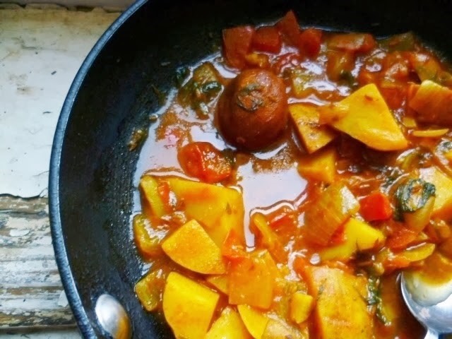 Iranian Vegetable Stew with lime - Dr. Robert Kelly